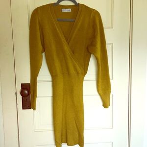 Urban Outfitters S/P Mustard Dress